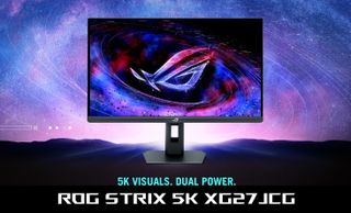 Asus XG27JCG dual-mode 27-inch 5K 180 Hz / 1440p 330 Hz gaming monitor