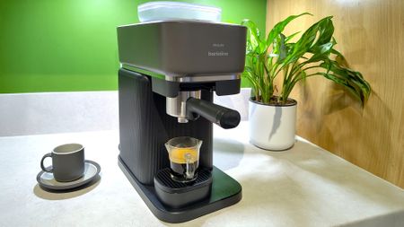 Philips Baristina coffee maker with espresso