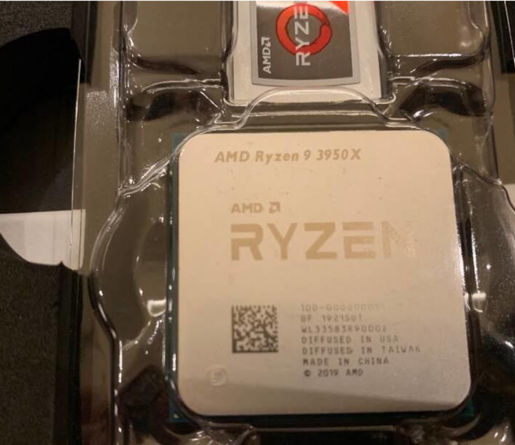 AMD Ryzen 9 3950X Pictures Surface on Reddit | Tom's Hardware
