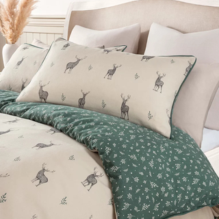 Stacey Solomon Brushed Cotton Stag Duvet Cover Set