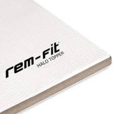 REM-Fit halo memory foam topper