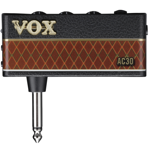 A Vox amPlug 3 AC30 headphone amp for guitar