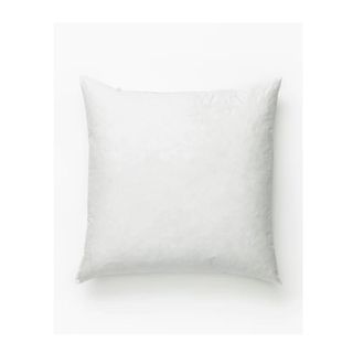 white pillow insert