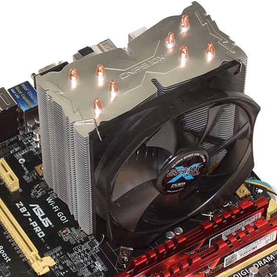 CNPS10X Optima Installation Nine Big Air Coolers For Intel