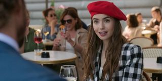 Lily Collins as Emily Cooper in Emily In Paris.