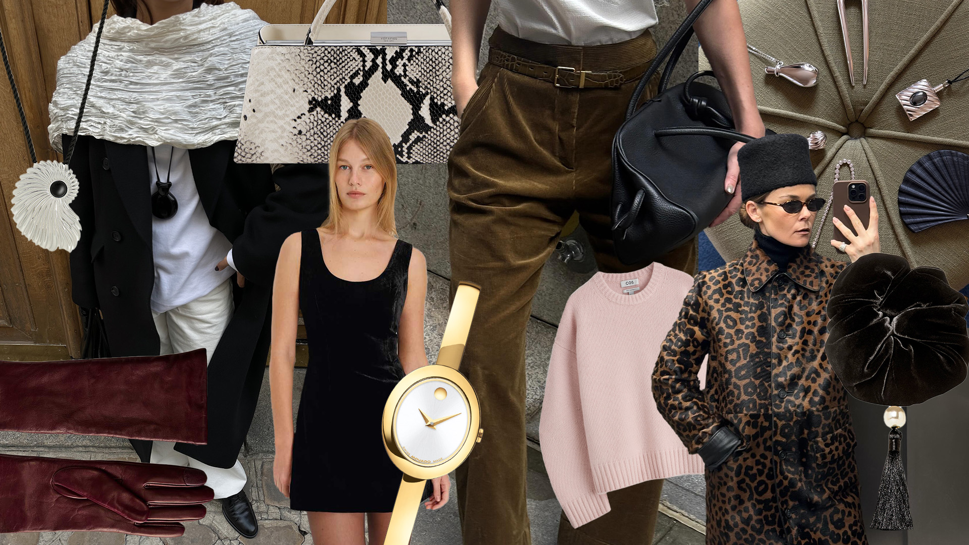 a collage of the best luxury holiday gifts