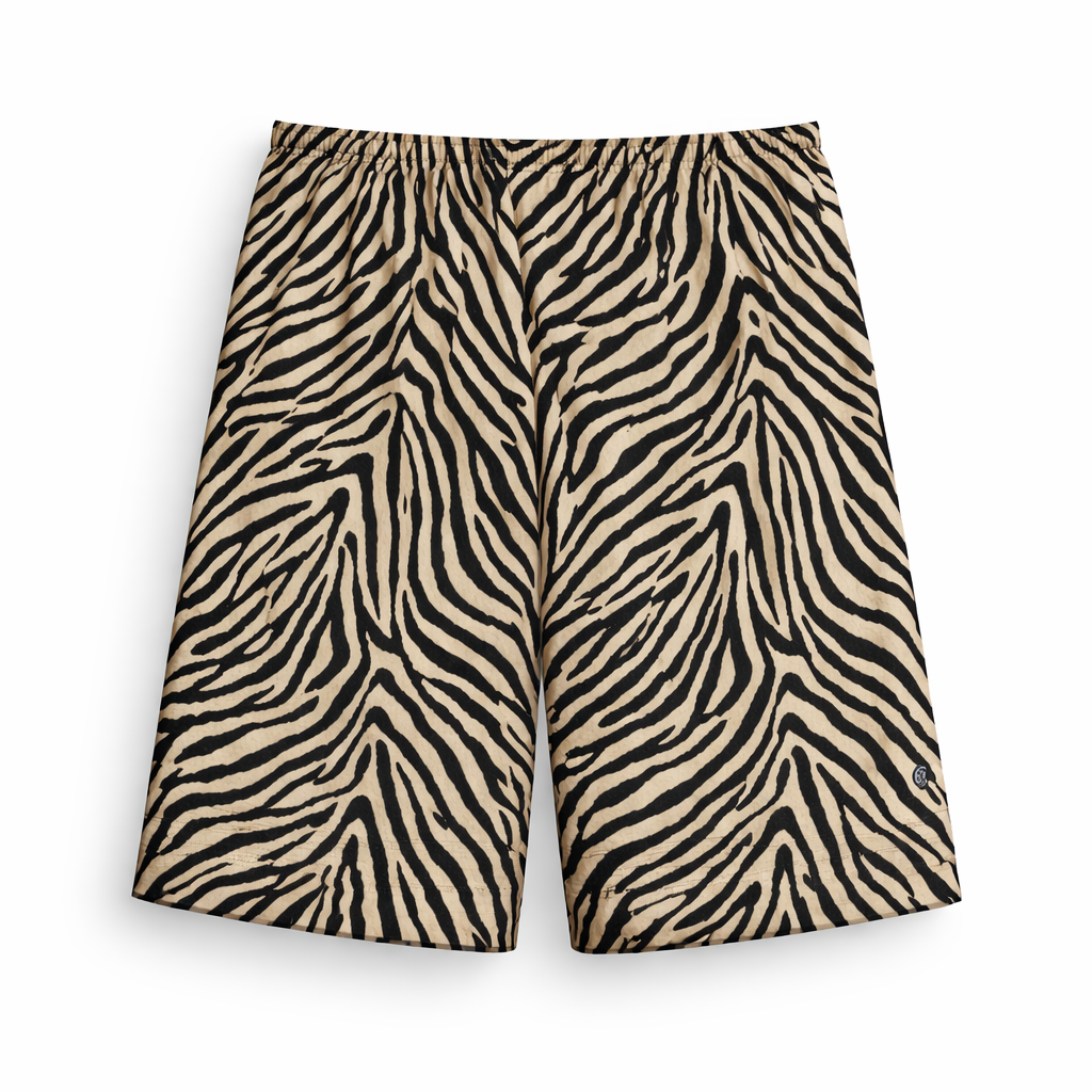 Satin Shorts | Zebra