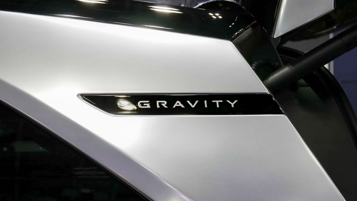 2025 Lucid Gravity at New York Auto Show 2025.