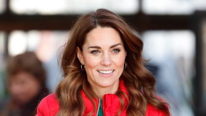 GREAT MISSENDEN, UNITED KINGDOM - DECEMBER 04: (EMBARGOED FOR PUBLICATION IN UK NEWSPAPERS UNTIL 24 HOURS AFTER CREATE DATE AND TIME) Catherine, Duchess of Cambridge joins families and children who are supported by the charity Family Action at Peterley Manor Farm on December 4, 2019 in Great Missenden, England. This is to mark HRH's new patronage of Family Action. (Photo by Max Mumby/Indigo/Getty Images)