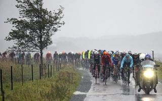 Stage 2 of the Tour of Denmark before it was canceled