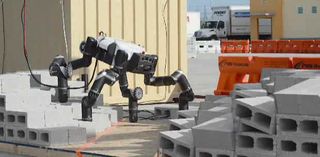 RoboSimian in Action at DARPA Robotics Challenge