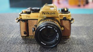 weird cameras Nikon Gold FA