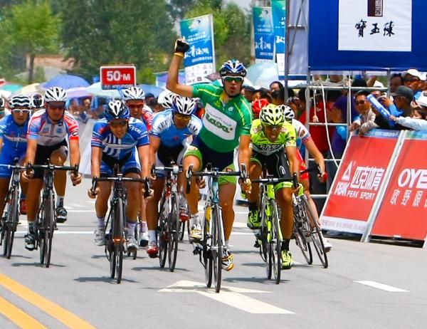 Stage 2 winner, Luka Mezgec of Sava