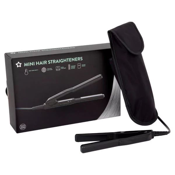 mini hair straighteners superdrug