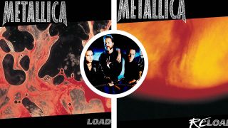 Metallica Load and Reload album covers