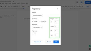 How to Edit Google Docs Margins