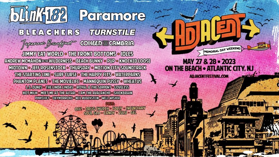 The emo/poppunk revival continues as Blink182 and Paramore are booked