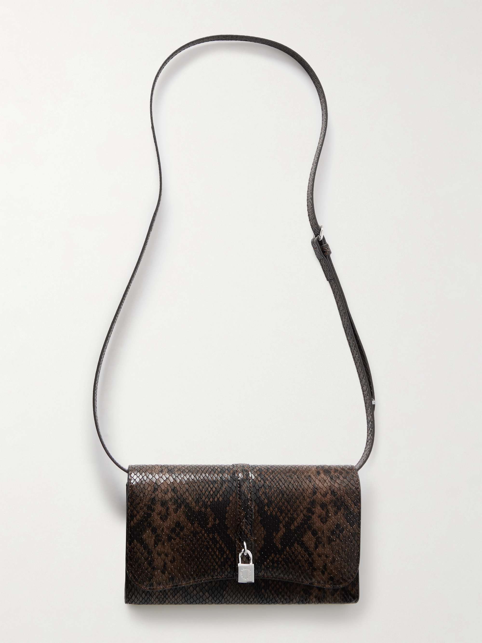 Stella Ryder Snake-Effect Shoulder Bag