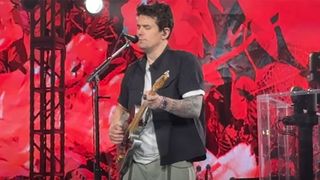 John Mayer playing at The Sphere with Dead & Company