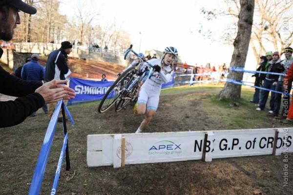 Bruno Roy came very close to making the lead group