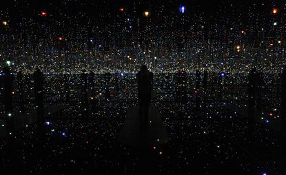 Yayoi Kusama ponders the afterlife at David Zwirner gallery in New York ...