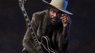 Gary Clark Jr photographed at Max Crace Studio in Austin Texas, February 2024