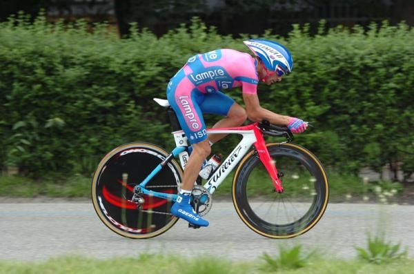 Michele Scarponi (Lampre - ISD) could not hold onto his podium place