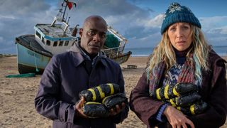 Boat Story on BBC One and Amazon Freevee stars Daisy Haggard and Paterson Joseph.