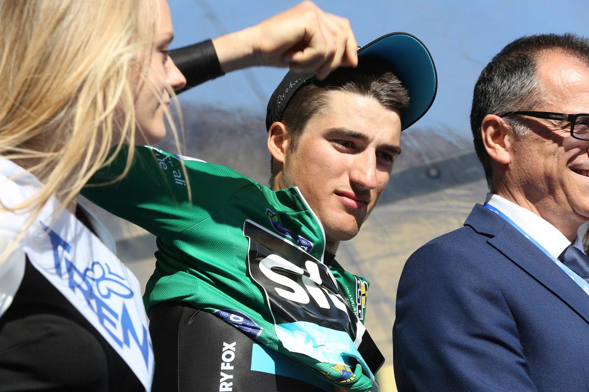 Gianni Moscon (Team Sky) also collected the green jersey