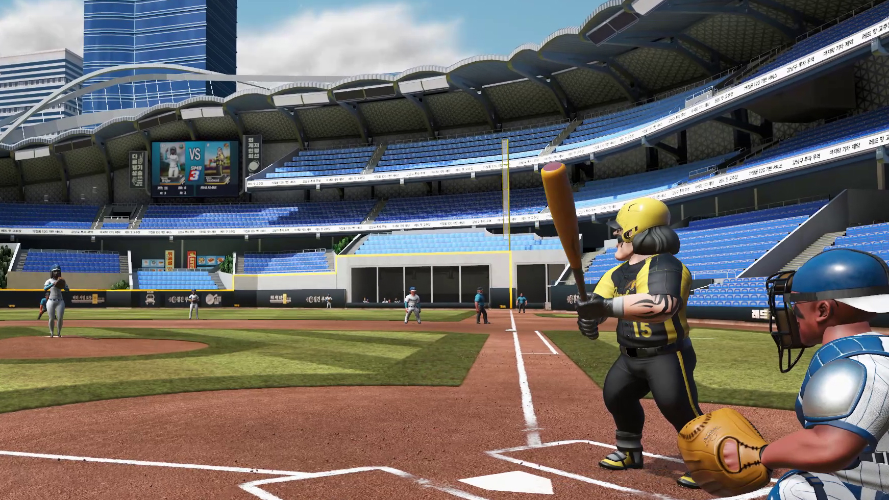  Playing Super Mega Baseball 3 with no crowds in the stands is incredibly eerie 