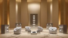 Robbie Williams chair for Moooi in a listening room