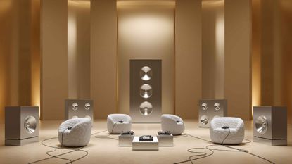 Robbie Williams chair for Moooi in a listening room