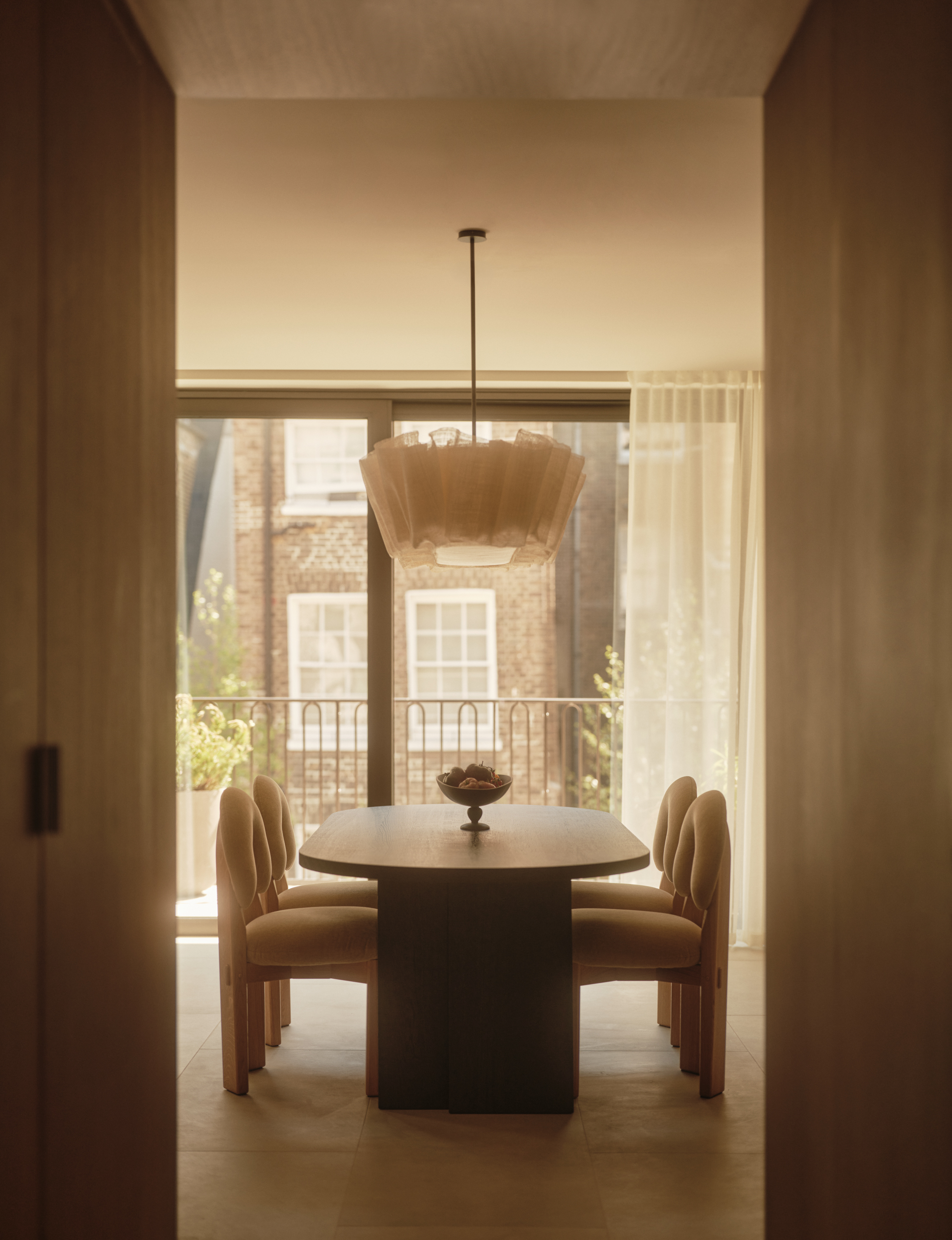 Brown-toned sophisticated interiors at Vabel Townhouse
