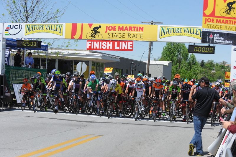 The men are ready to start the fourth stage