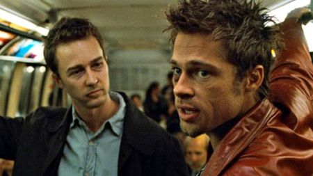 Edward Norton and Brad Pitt in Fight Club