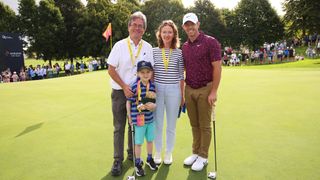 Rory McIlroy makes seven-year-old Michael Horgan's wish come true at the Irish Open