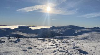 the beauty of ski touring in Scotland