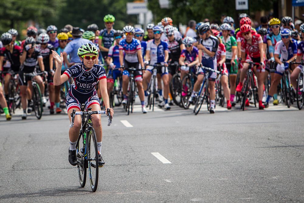 Kendall Ryan (TIBCO) gets called to the line