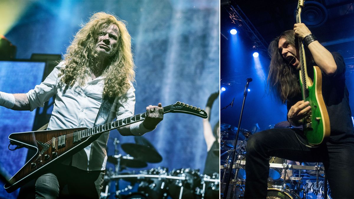 Watch Teemu Mäntysaari Play His First Show With Megadeth Guitar World