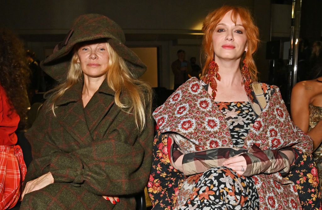 Pamela Anderson has attended multiple fashion shows with her new 'freeing' makeup free look