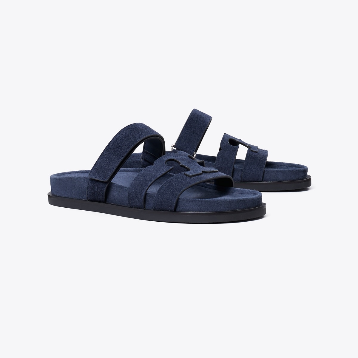 Ines Sport Slide in Blue, Size 5.5