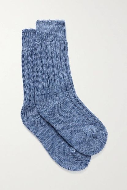 The Elder Statesman Yosemite Cashmere Socks