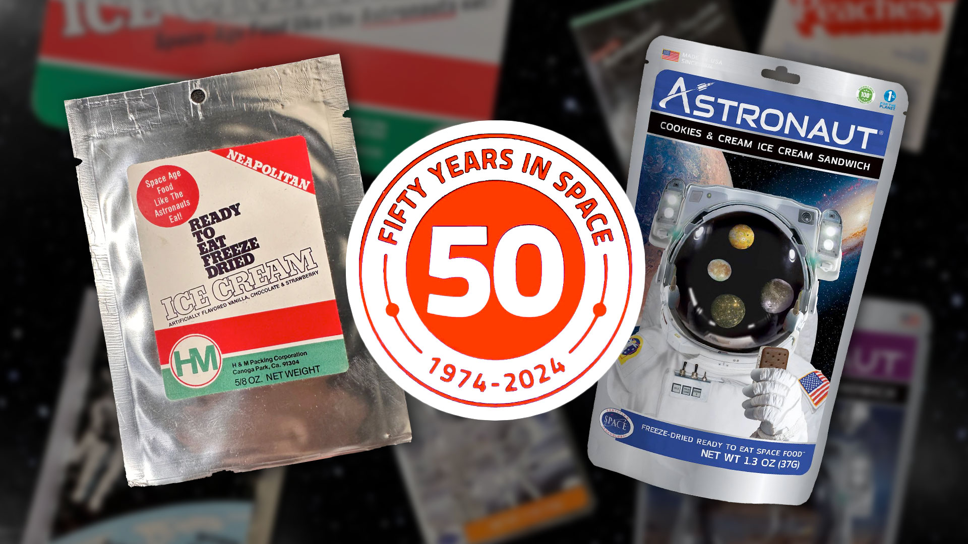 Astronaut ice cream turns 50: freeze-dried treat still popular (even if it never flew) Space