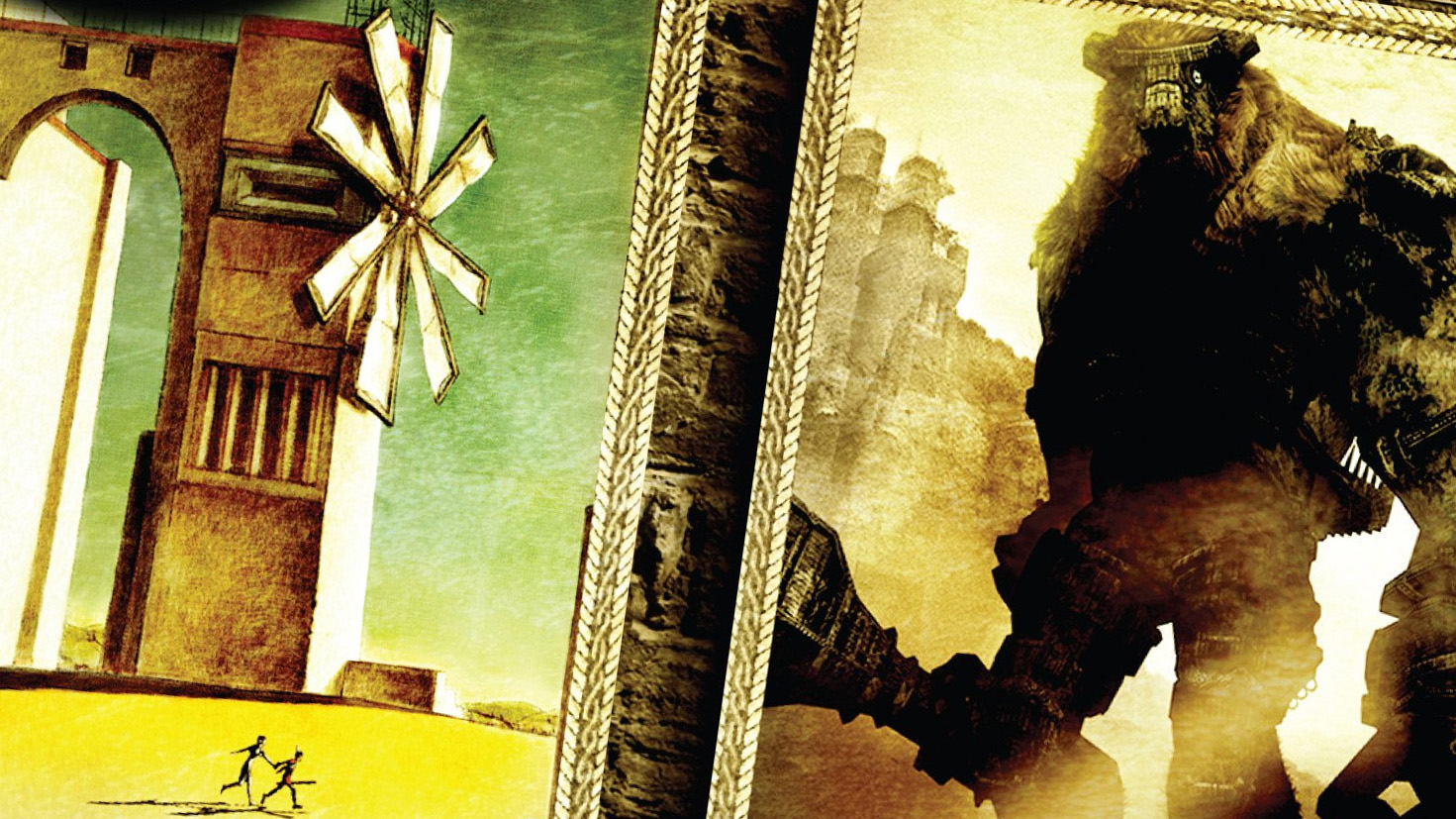 Ico and Shadow of the Colossus covers