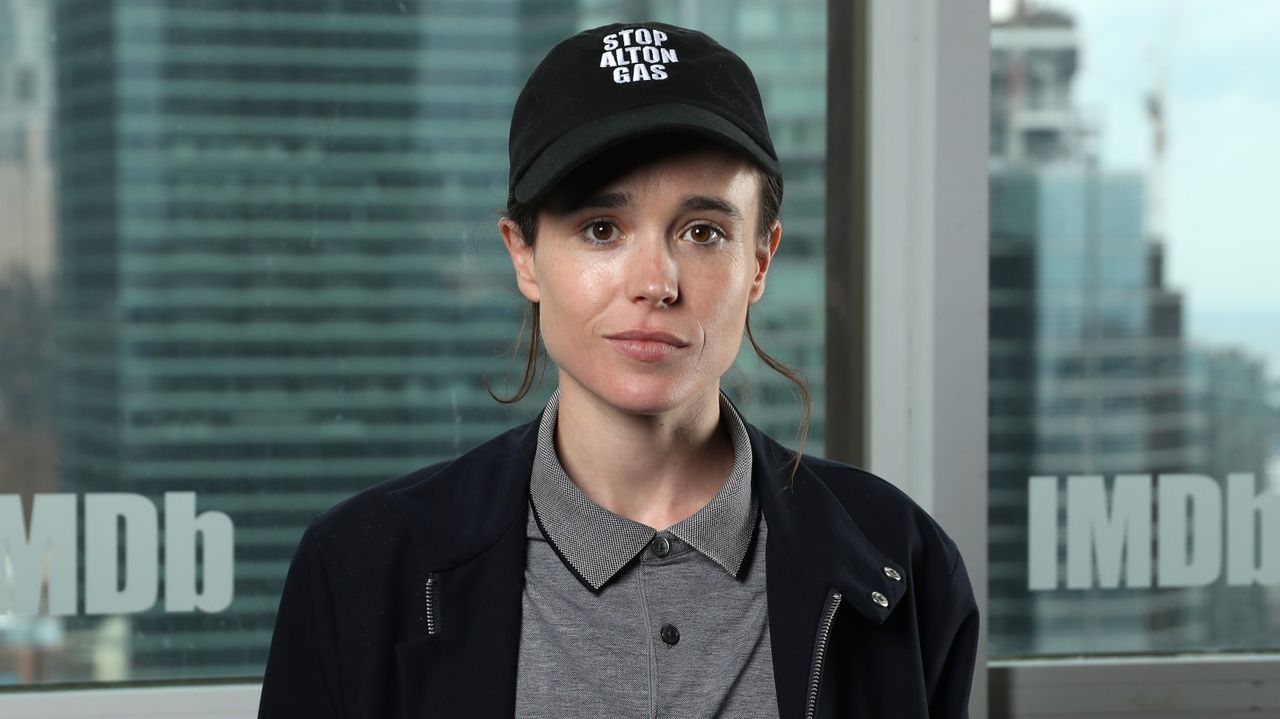 Ellen Page attends The IMDb Studio Presented By Intuit QuickBooks at Toronto 2019 at Bisha Hotel &amp; Residences on September 07, 2019 in Toronto, Canada.