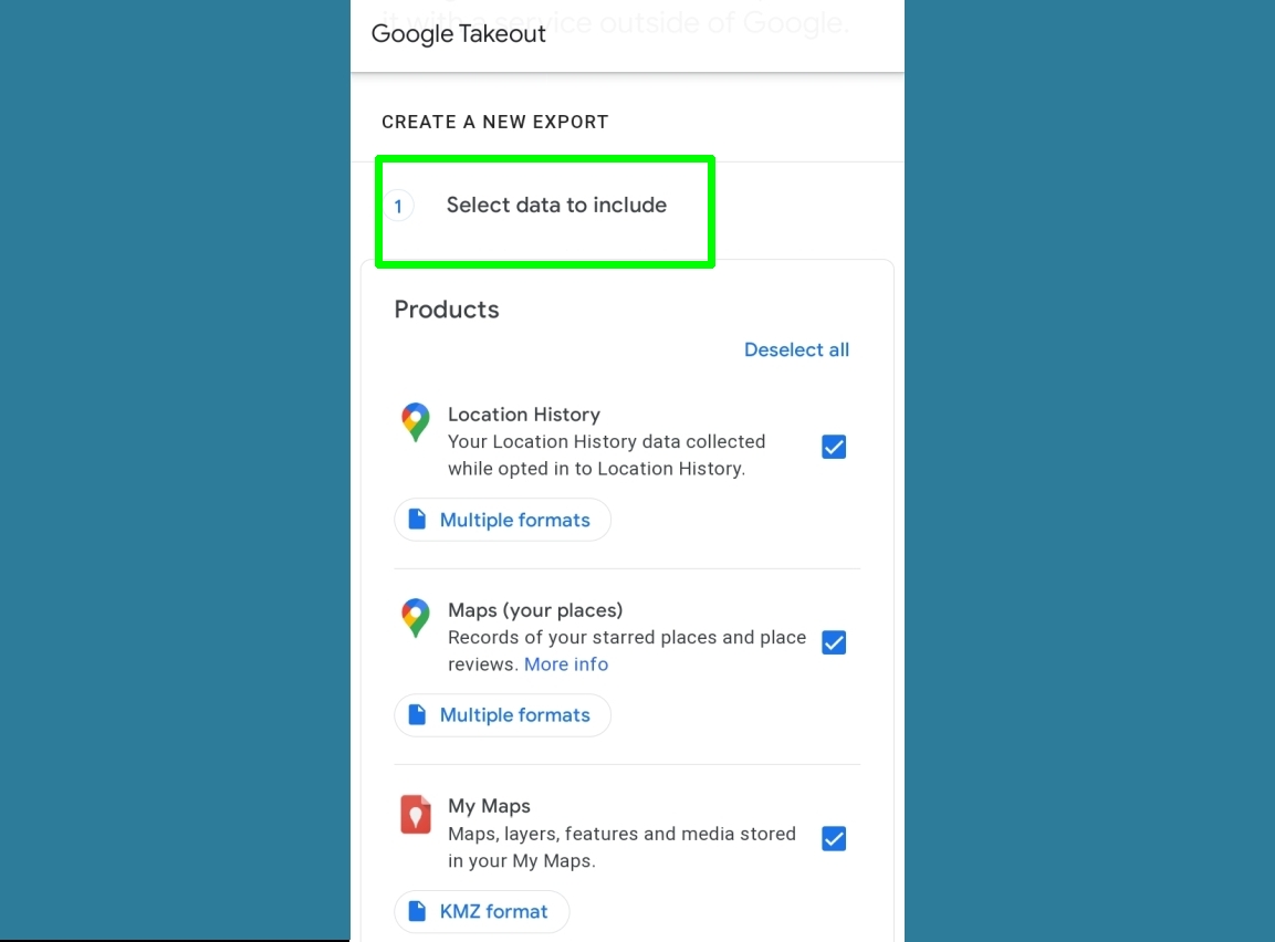 how to view location history - google takeout