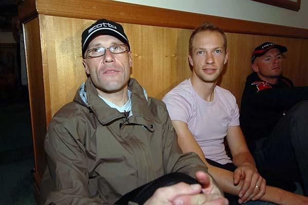 Jure Robic and Matej Mergali