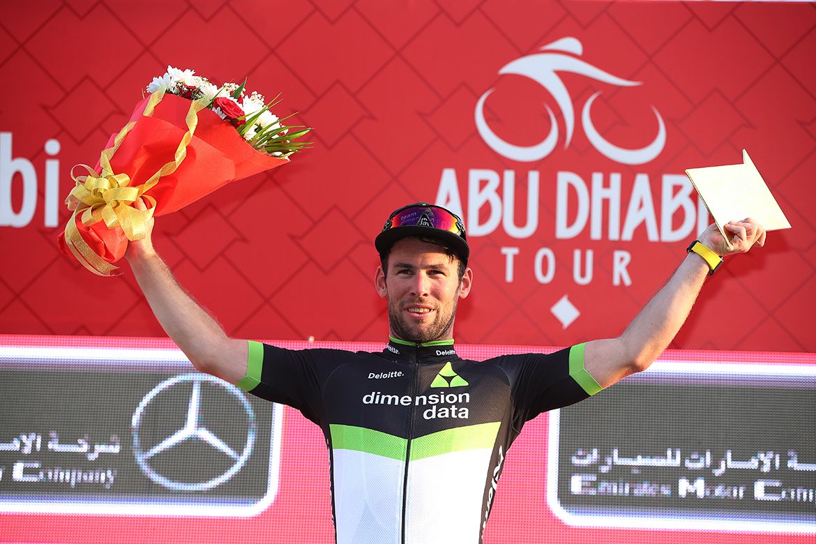 Mark Cavendish notched up his first win