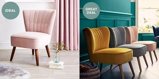 velvet cocktail chairs great and ideal deal