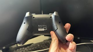 GameSir Kaleid review image of the controller's back buttons